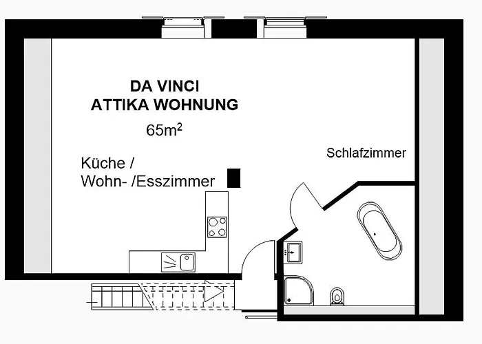 Exklusive Penthouse Wohnung, Nahe Zur Schweiz Da Vinci *