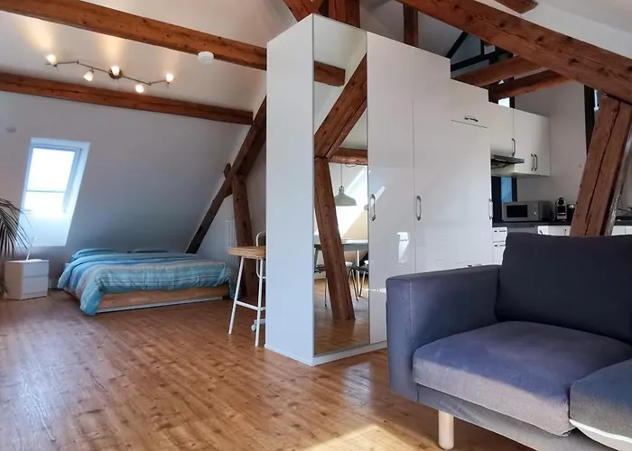 Lägenhet Exklusive Penthouse Wohnung, Nahe Zur Schweiz Da Vinci Klettgau